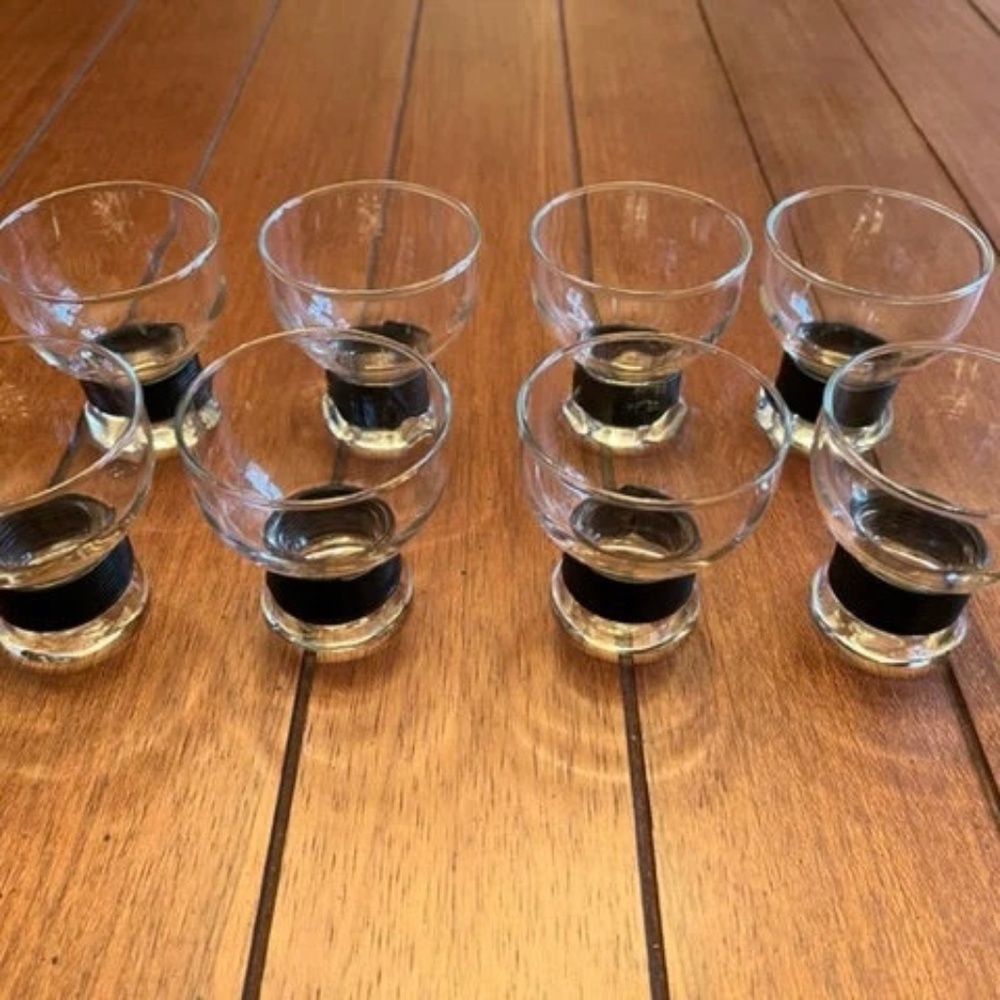 Shot/Whisky Glasses-set of 8 Mid-Century Modern